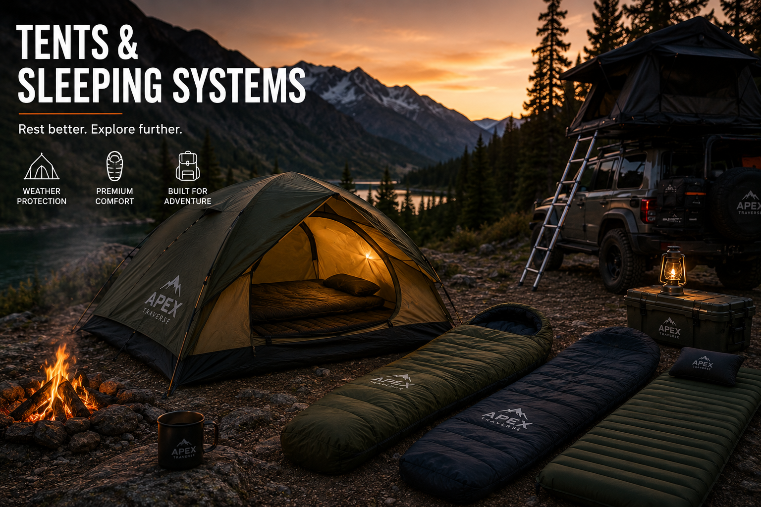 Tents & Sleeping Systems