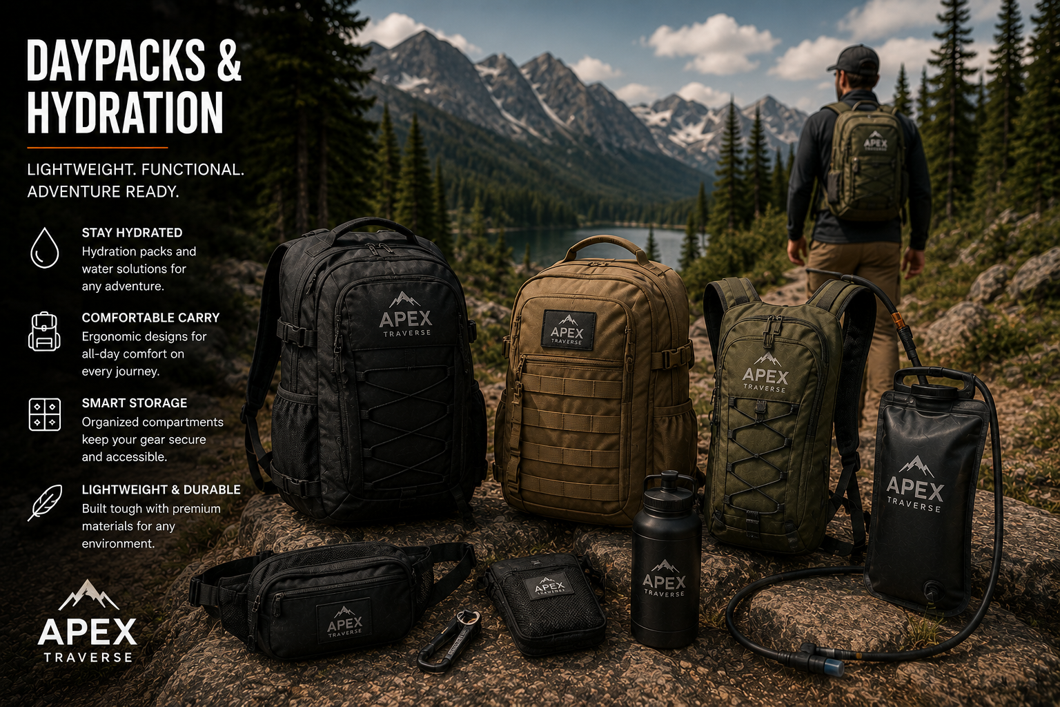 Daypacks & Hydration