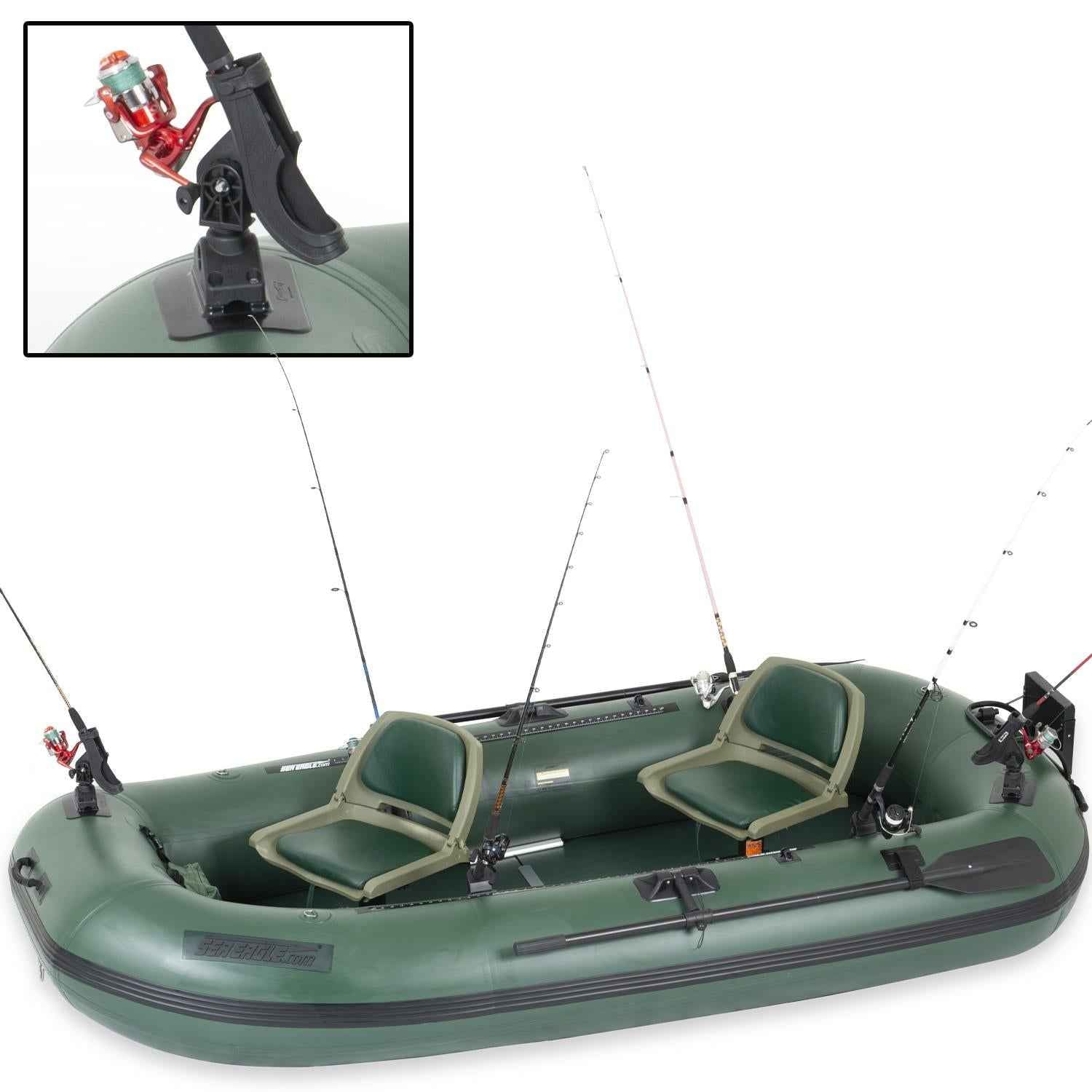 Sea Eagle STS10 Stealth Stalker™ Inflatable Fishing Boat – Pro Package