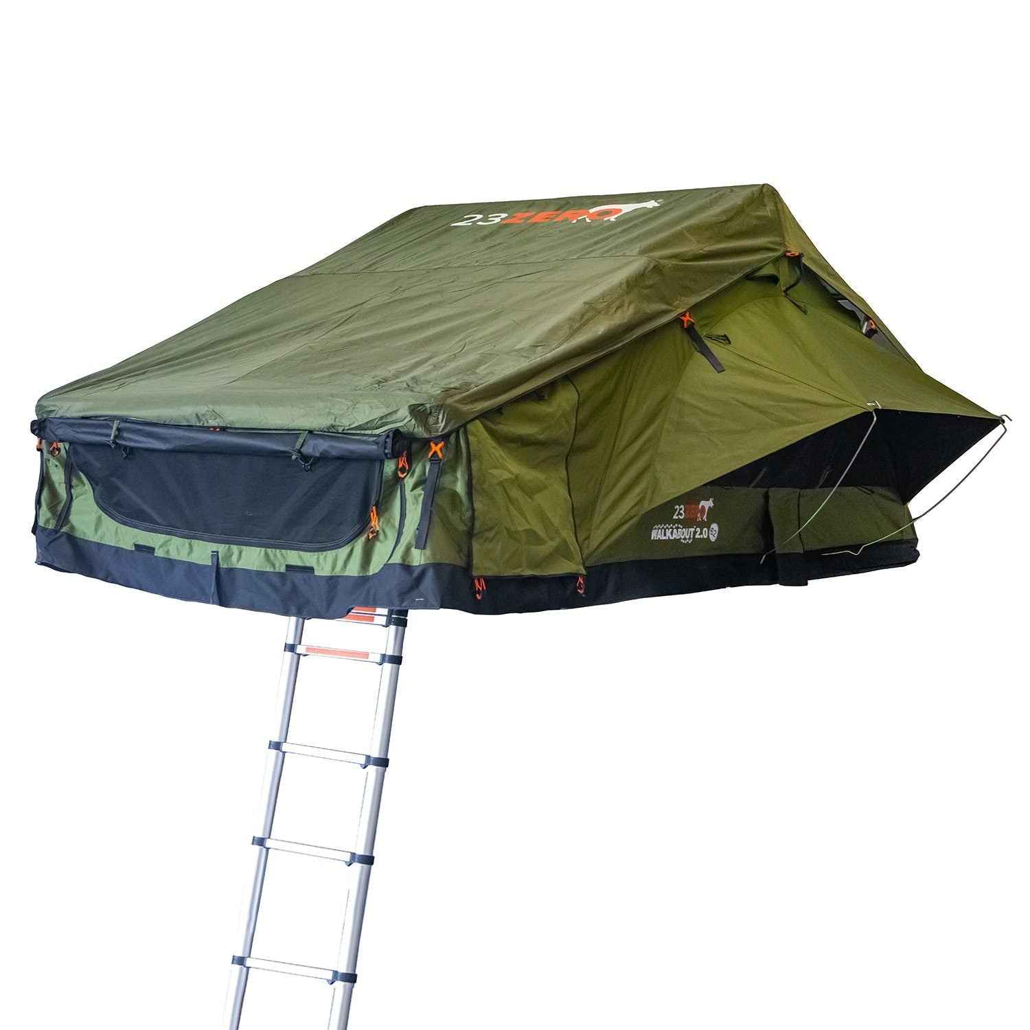 23ZERO Walkabout 62 2.0 Rooftop Tent Package with Boot Bag & Gear Loft