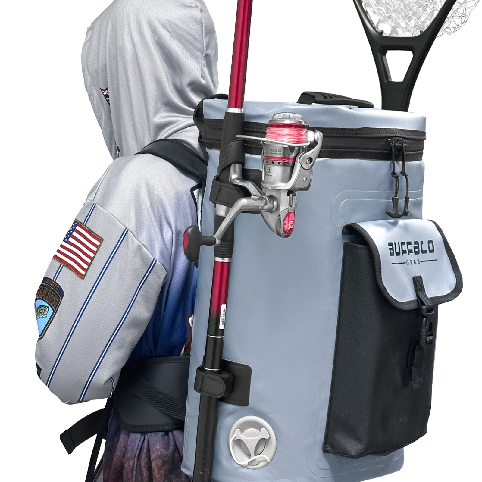 Buffalo Gear 31QT Leakproof Fishing Cooler Backpack