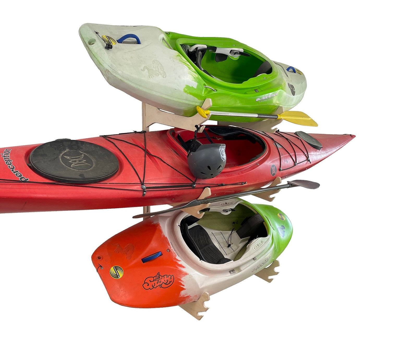 Dry Stack Adjustable Kayak Storage Rack