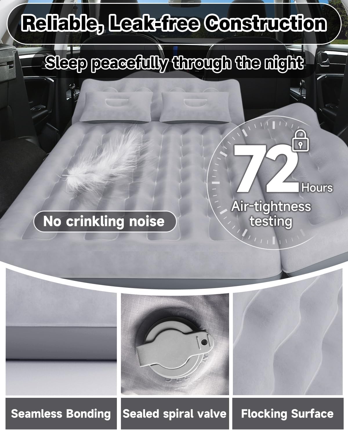 Umbrauto Wide Inflatable Truck Bed Mattress