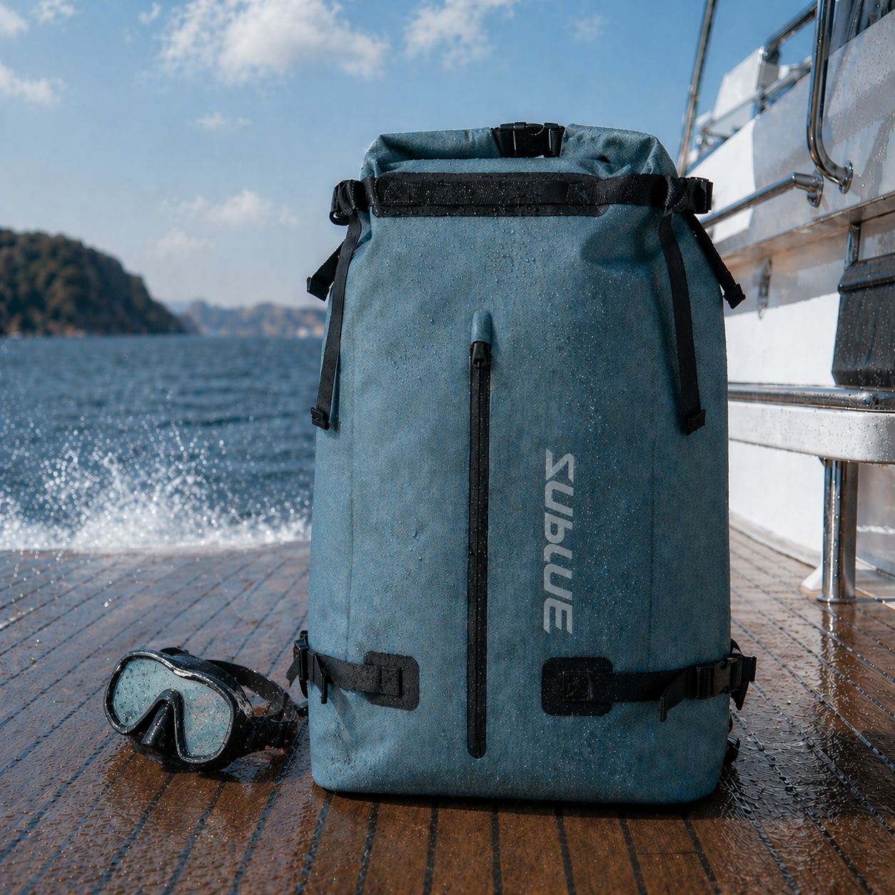 52L Waterproof Adventure Backpack – IPX6 Floating Dry Bag Backpack