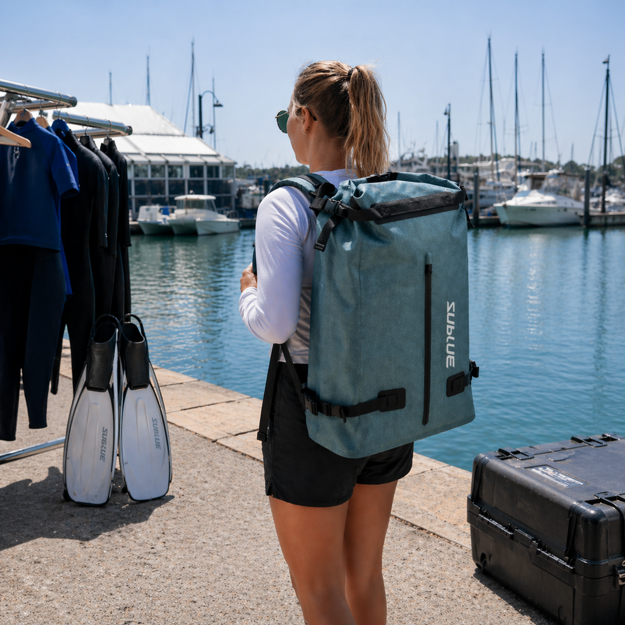 52L Waterproof Adventure Backpack – IPX6 Floating Dry Bag Backpack