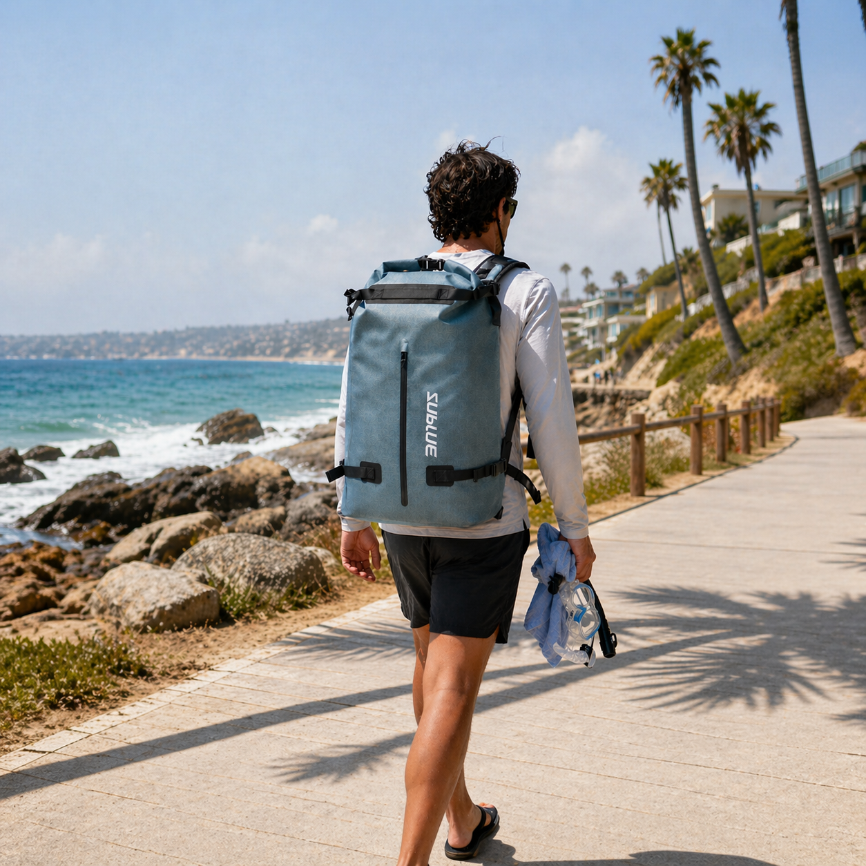 52L Waterproof Adventure Backpack – IPX6 Floating Dry Bag Backpack