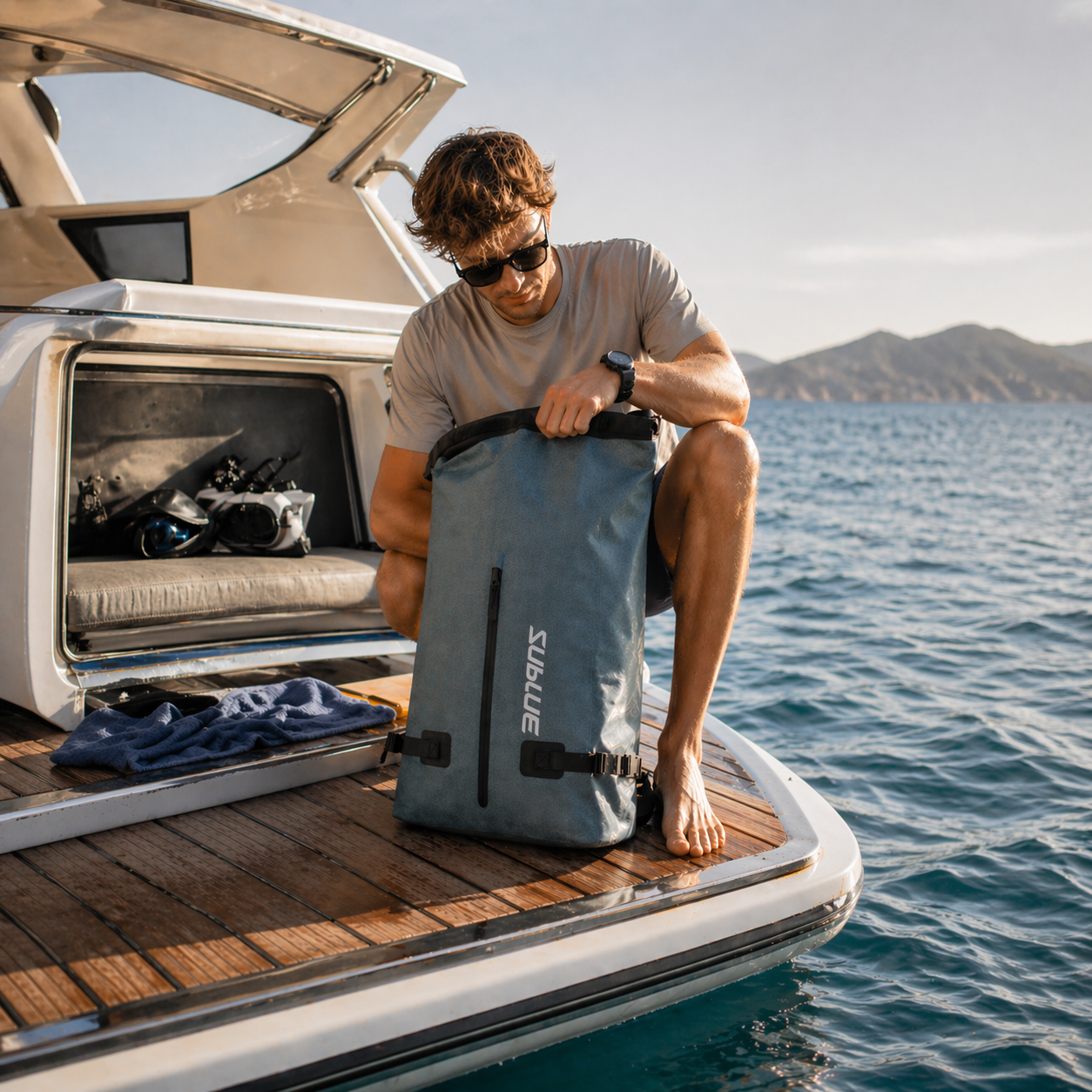 52L Waterproof Adventure Backpack – IPX6 Floating Dry Bag Backpack