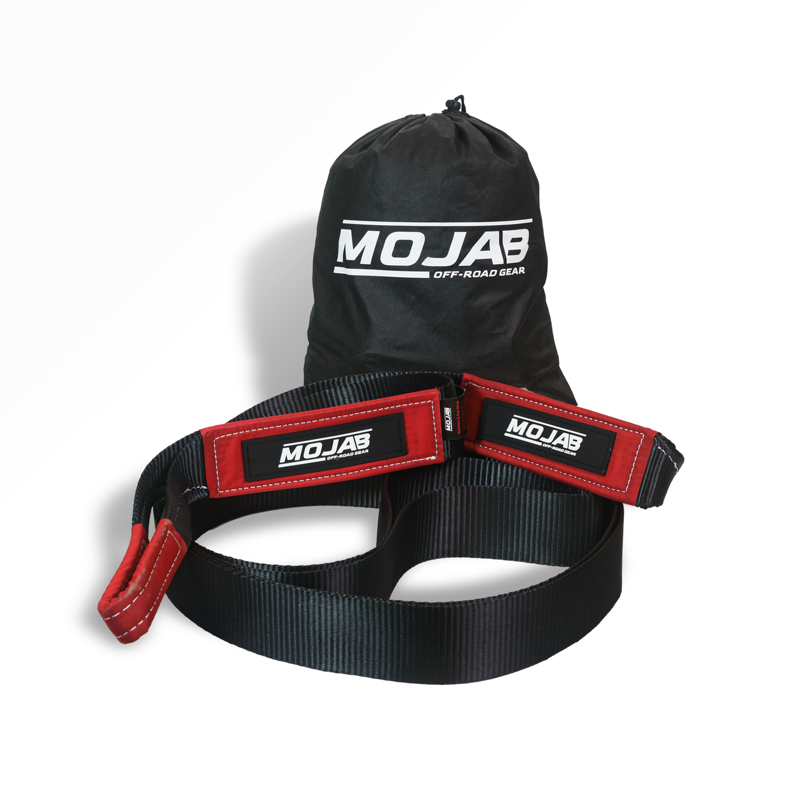 3" x 20' Heavy-Duty Recovery Tow Strap – 35,000 lb Break Strength