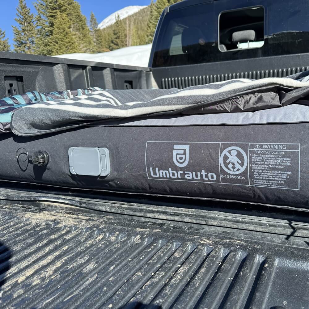 Umbrauto Truck Bed Air Mattress 3.0 with Built-In Rechargeable Pump (5.5–6.5 ft Beds)