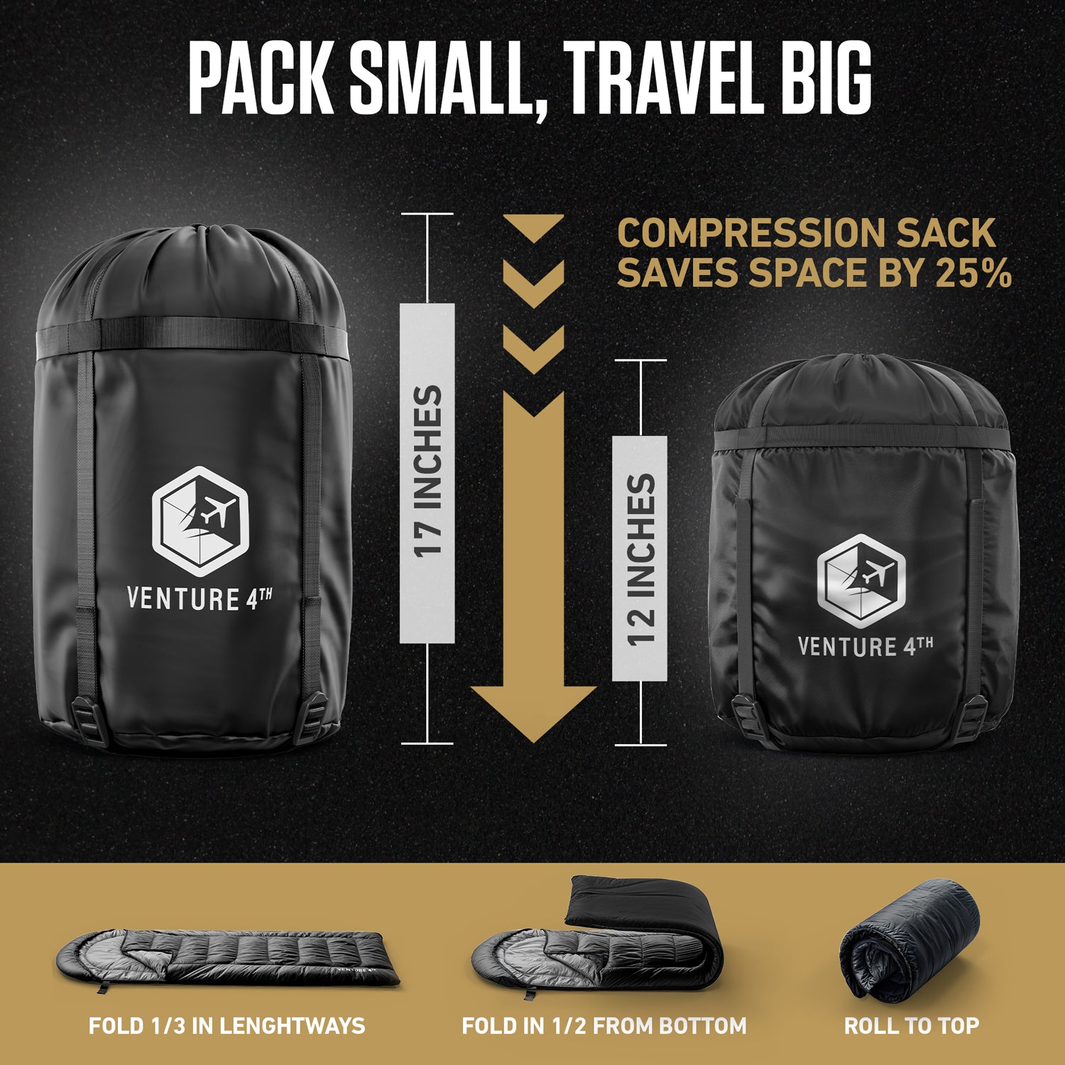XXL Sleeping Bag for Big & Tall Campers – 30°F Cold Weather Rated