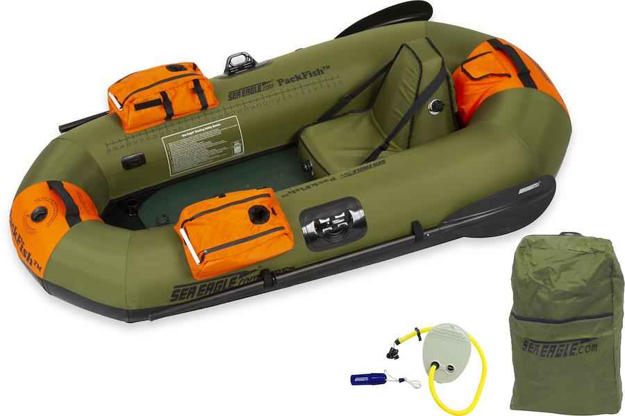 Sea Eagle PF7 PackFish™ Inflatable Fishing Boat – Pro Package