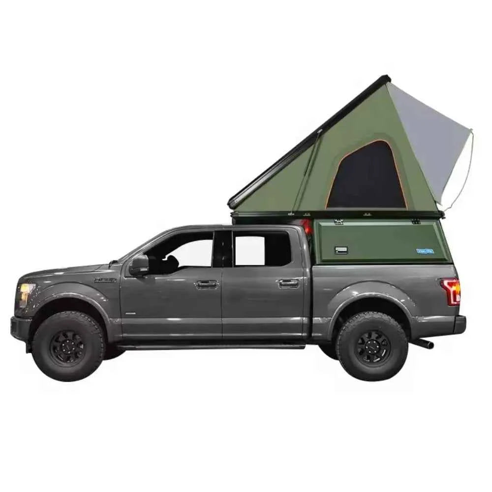 OneAlu 4X4 King Soft Roof Tent - Durable Waterproof Canvas, Easy Setup for Car Camping, SUV, Truck & Outdoor Vehicles