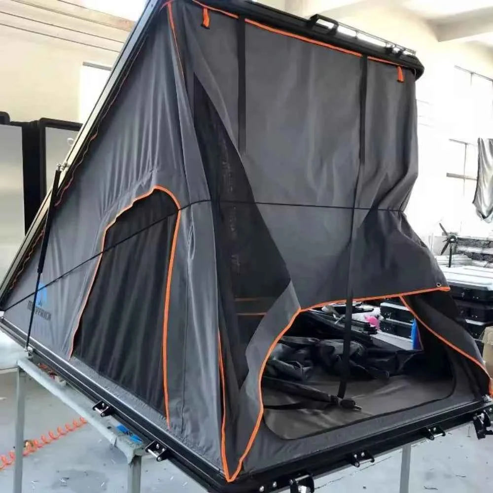 OneAlu 4X4 King Soft Roof Tent - Durable Waterproof Canvas, Easy Setup for Car Camping, SUV, Truck & Outdoor Vehicles