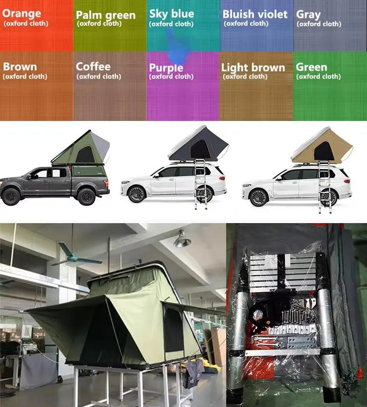 OneAlu 4X4 King Soft Roof Top Tent – 4 Person