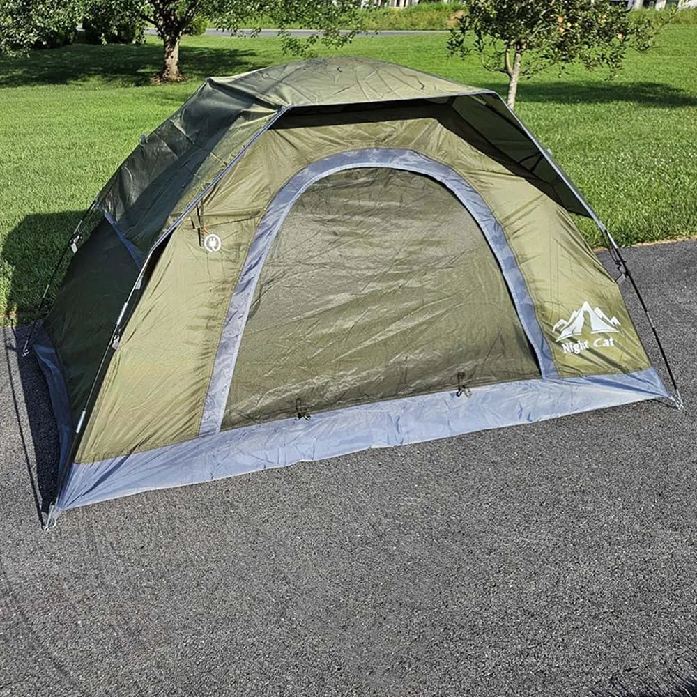 Night Cat Backpacking Tent – 1, 2, 3 & 4 Person Waterproof Camping Tent
