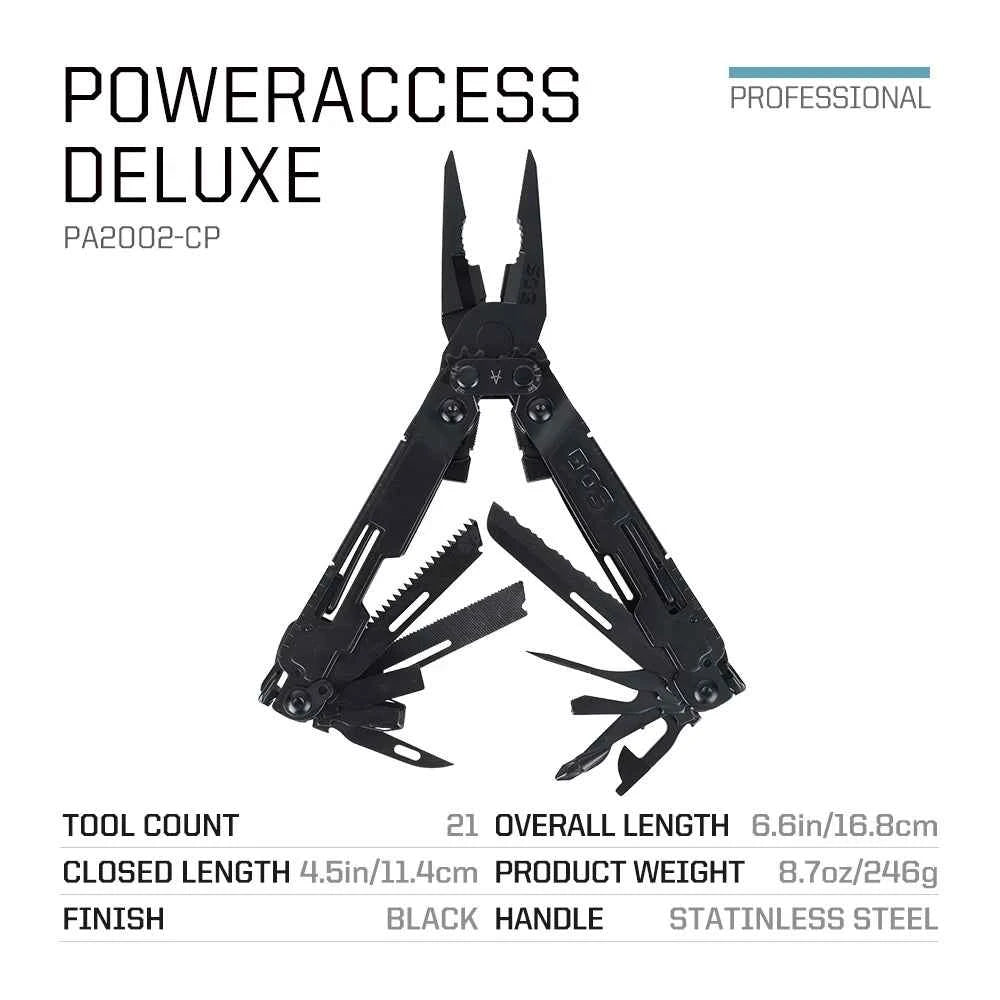 SOG PowerAccess Deluxe 21-in-1 Multi-Tool