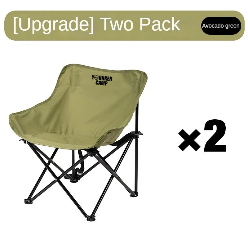 Outdoor Folding Moon Chair – Portable Camping & Picnic Chair