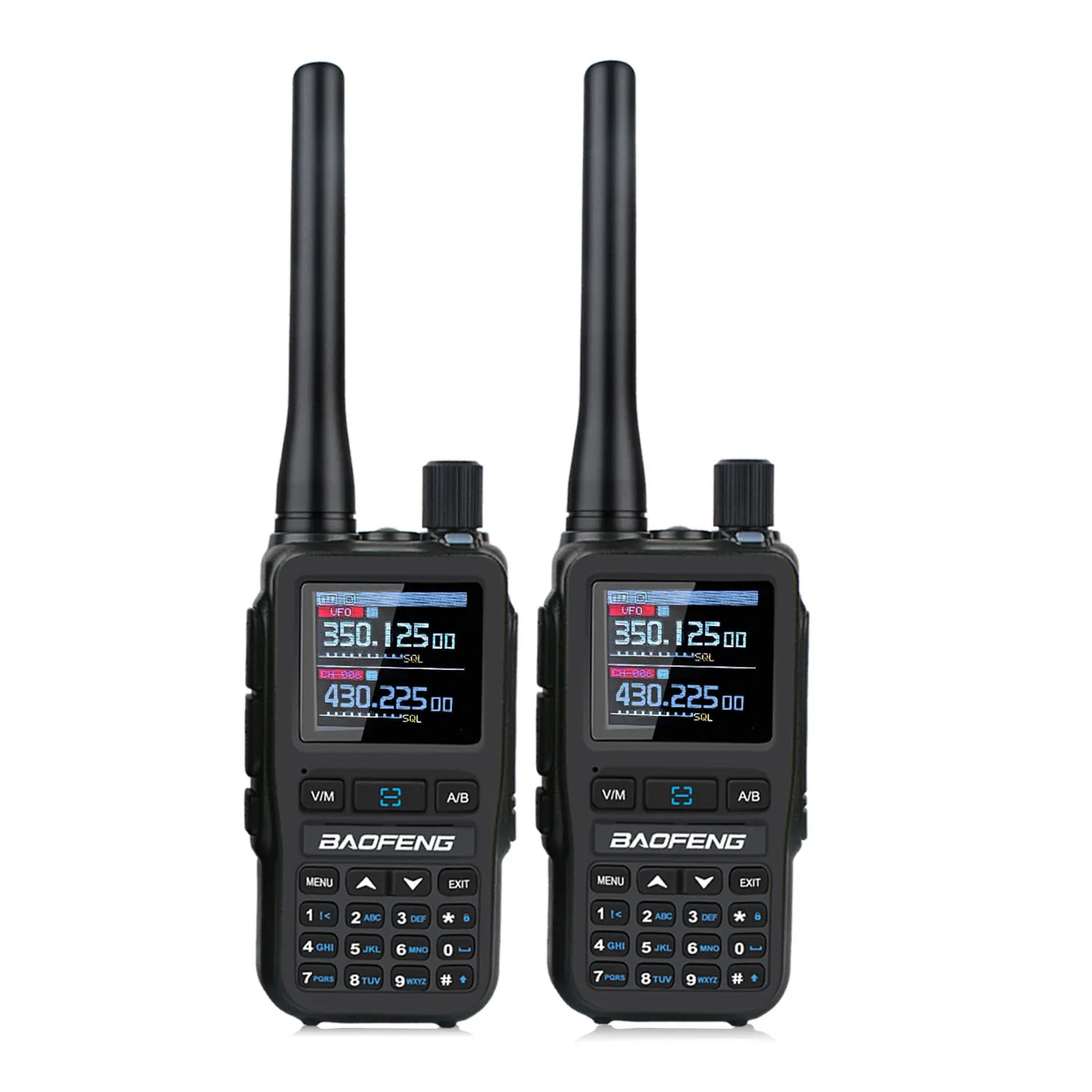 Baofeng UV-5R Mini Dual-Band Walkie Talkie (2-Pack)