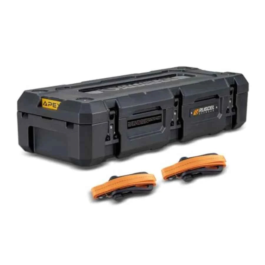 126 Quart Waterproof Dry Storage Box for Camping Road Trips Heavy-Duty Overland Off-Road Vehicle Trunk Roof Rack Storage Case B