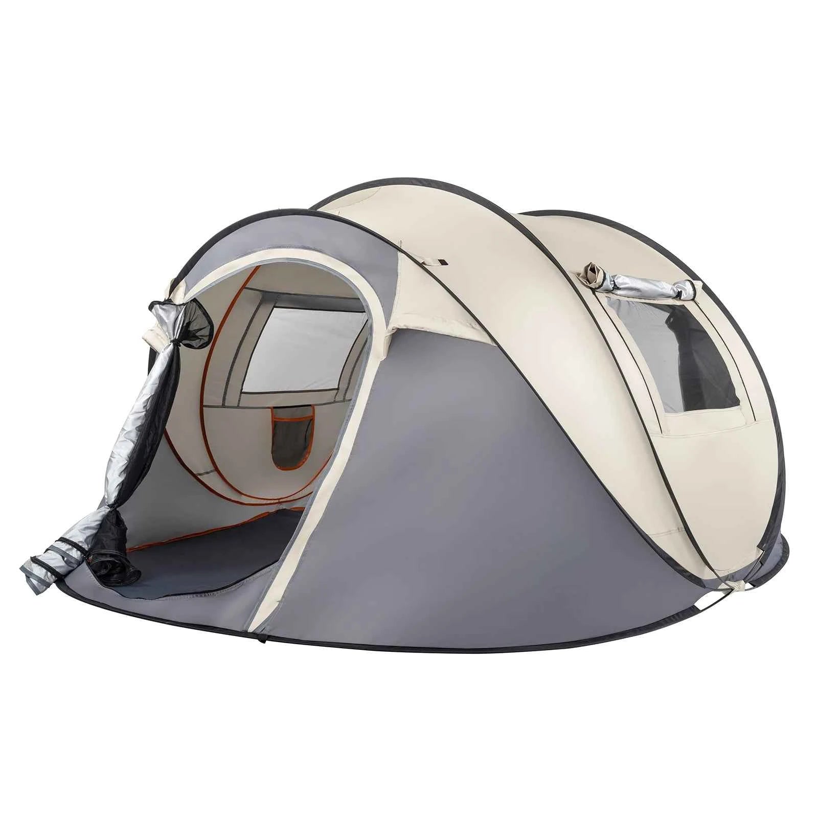 4-Person Instant Pop-Up Tent – Quick Setup Camping & Fishing Shelter