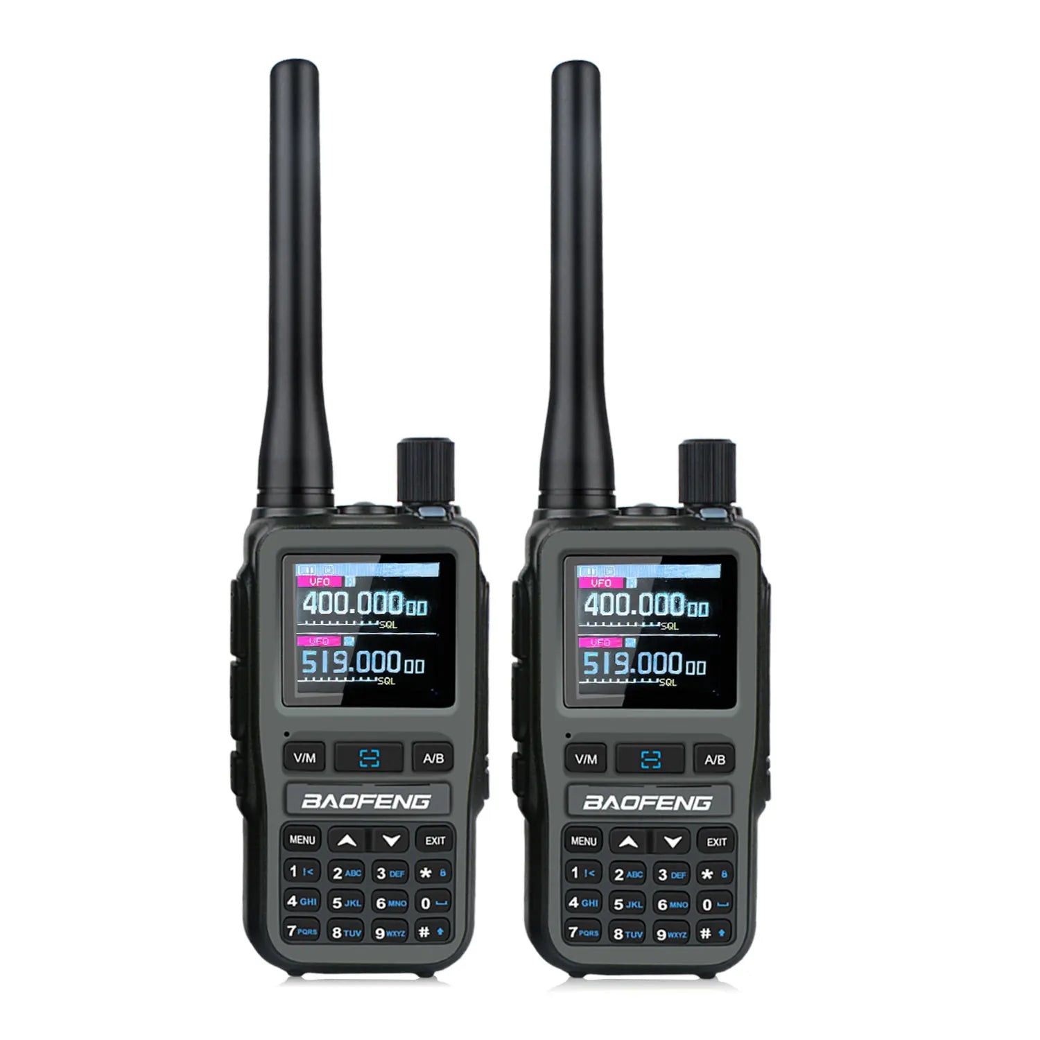 Baofeng UV-5R Mini Dual-Band Walkie Talkie (2-Pack)