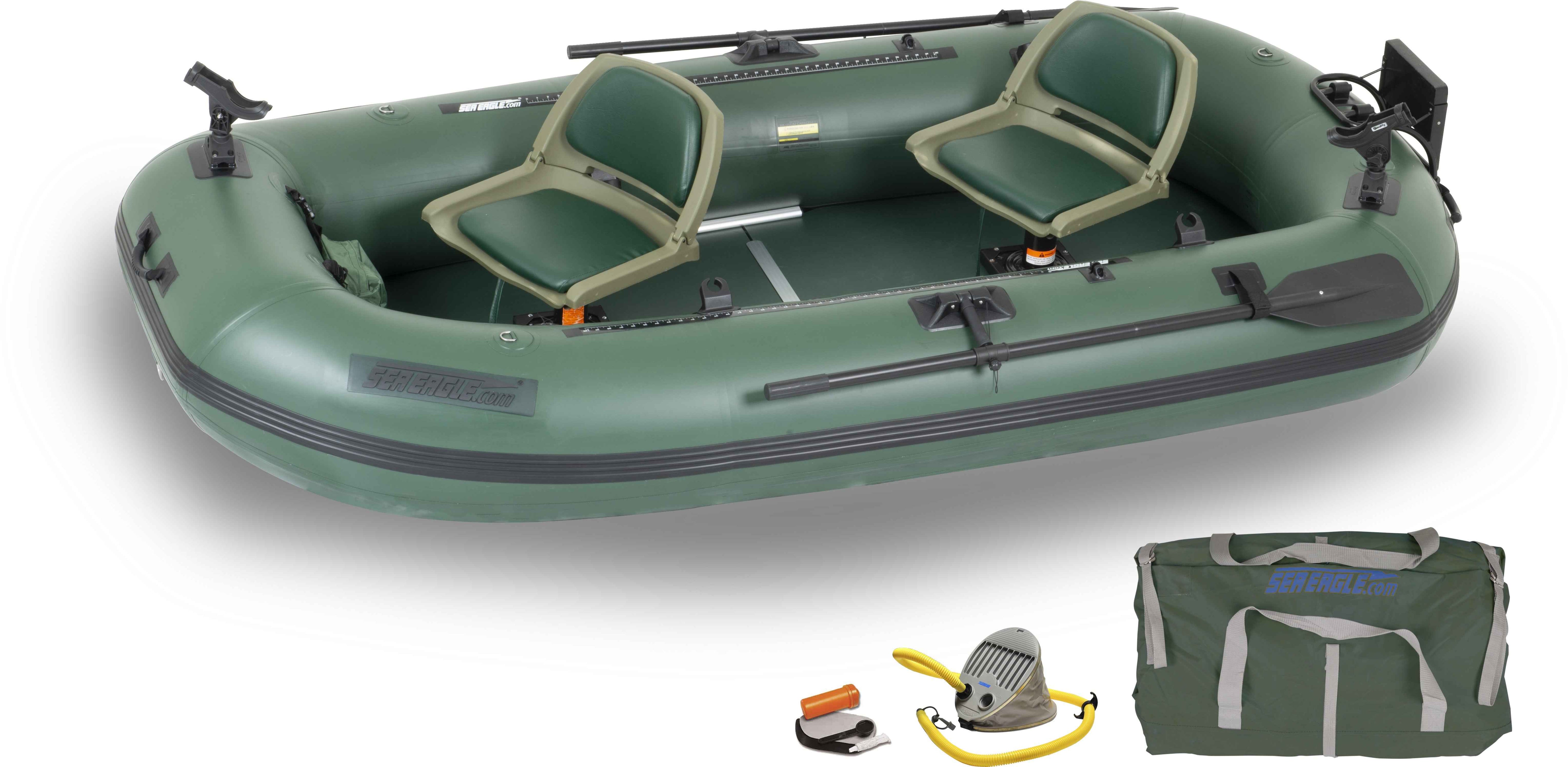 Sea Eagle STS10 Stealth Stalker™ Inflatable Fishing Boat – Pro Package
