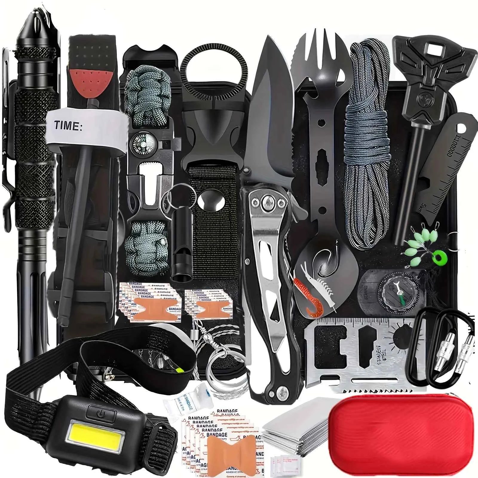 Ultimate Survival Gear Kit – 20-in-1 Emergency Survival Equipment