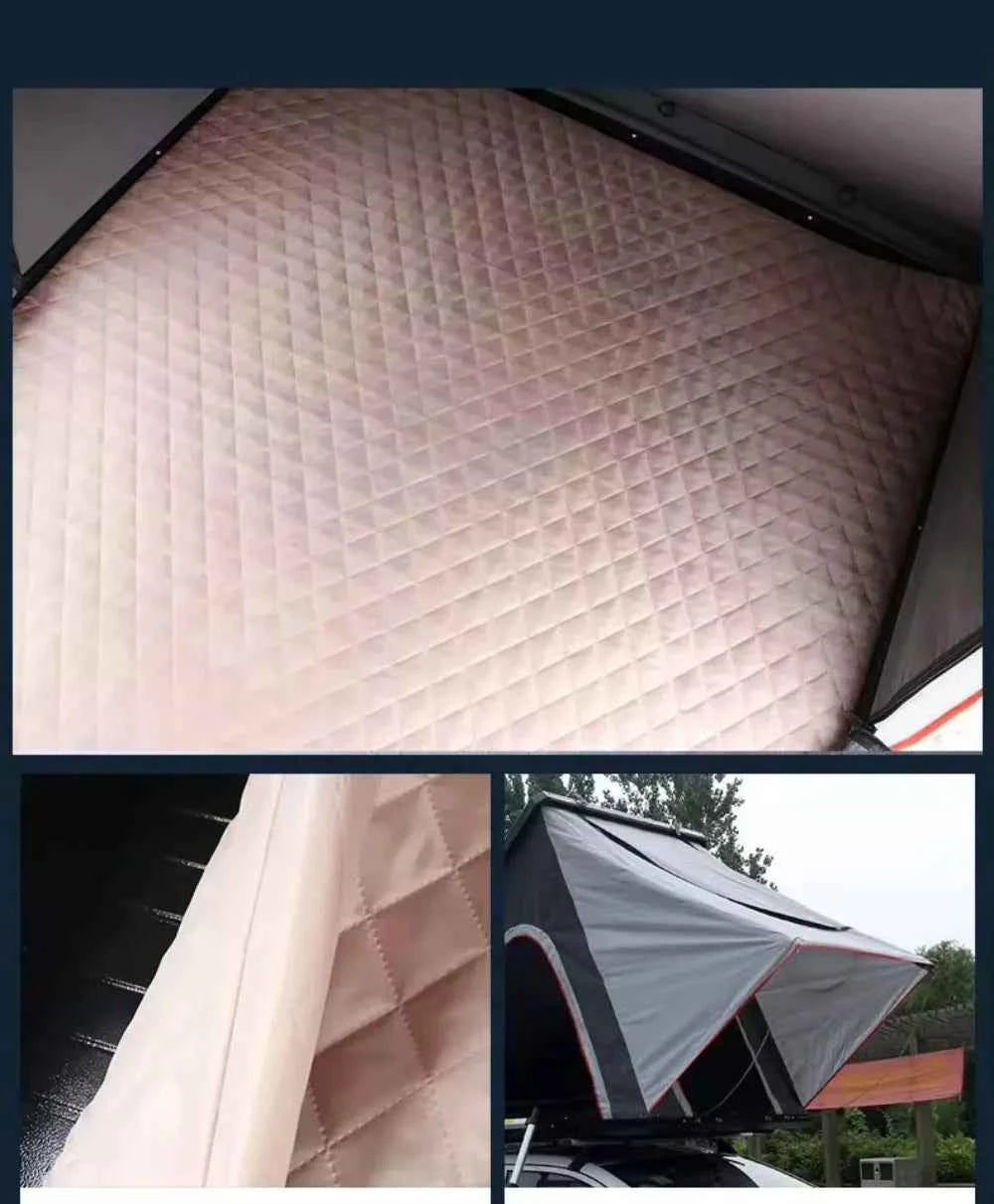 OneAlu 4X4 King Soft Roof Tent - Durable Waterproof Canvas, Easy Setup for Car Camping, SUV, Truck & Outdoor Vehicles