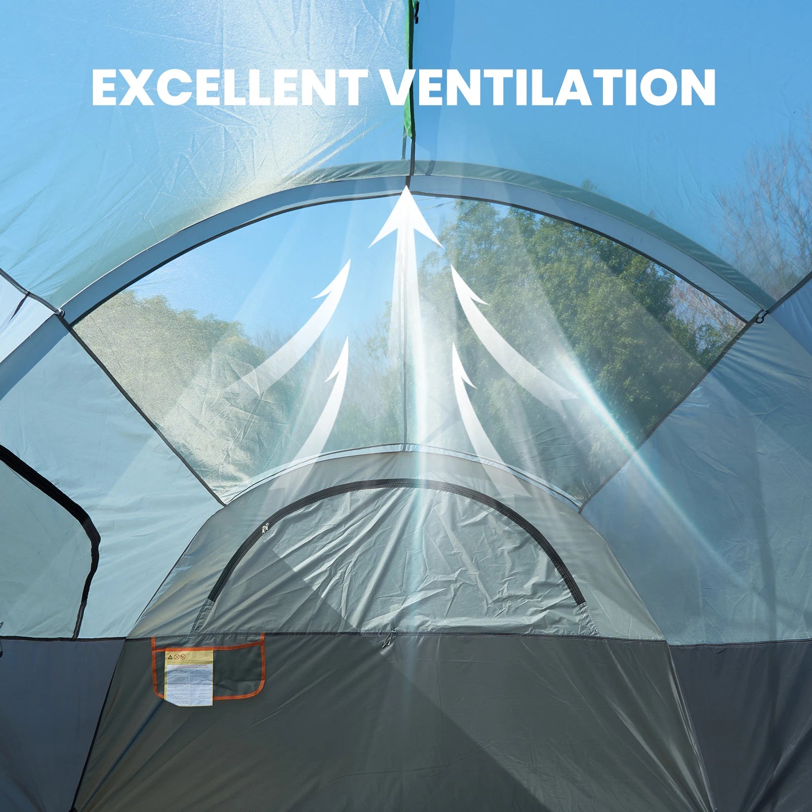 JHK Outdoor 8-Person Instant Camping Tent