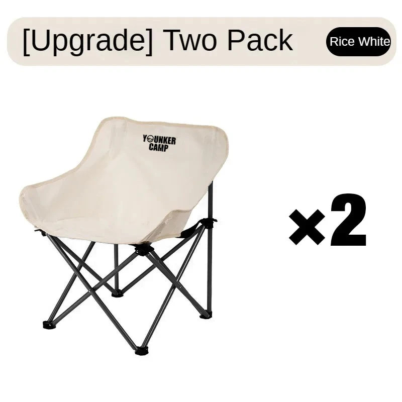 Outdoor Folding Moon Chair – Portable Camping & Picnic Chair