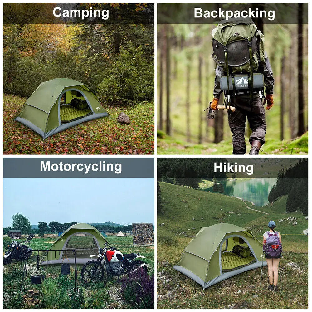 Night Cat Backpacking Tent – 1, 2, 3 & 4 Person Waterproof Camping Tent