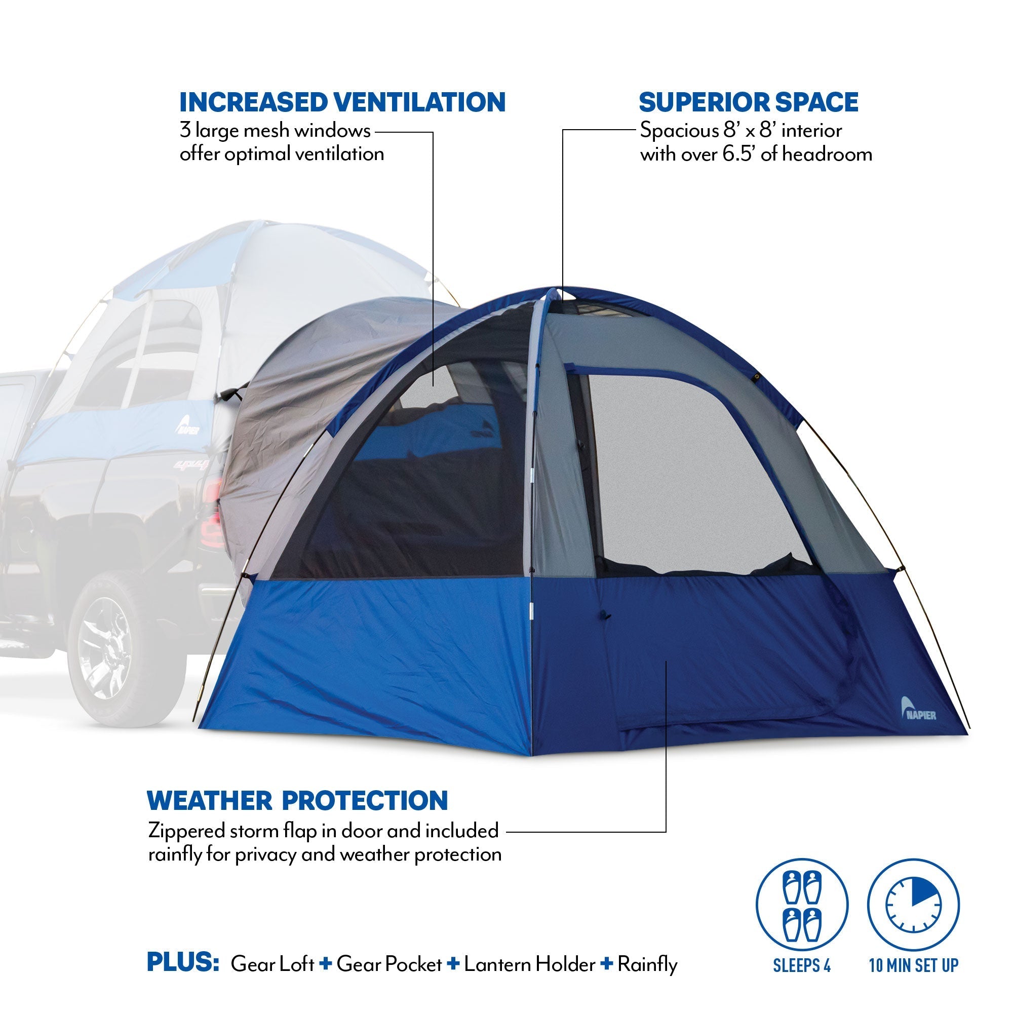 Napier Sportz Link Ground Tent Attachment