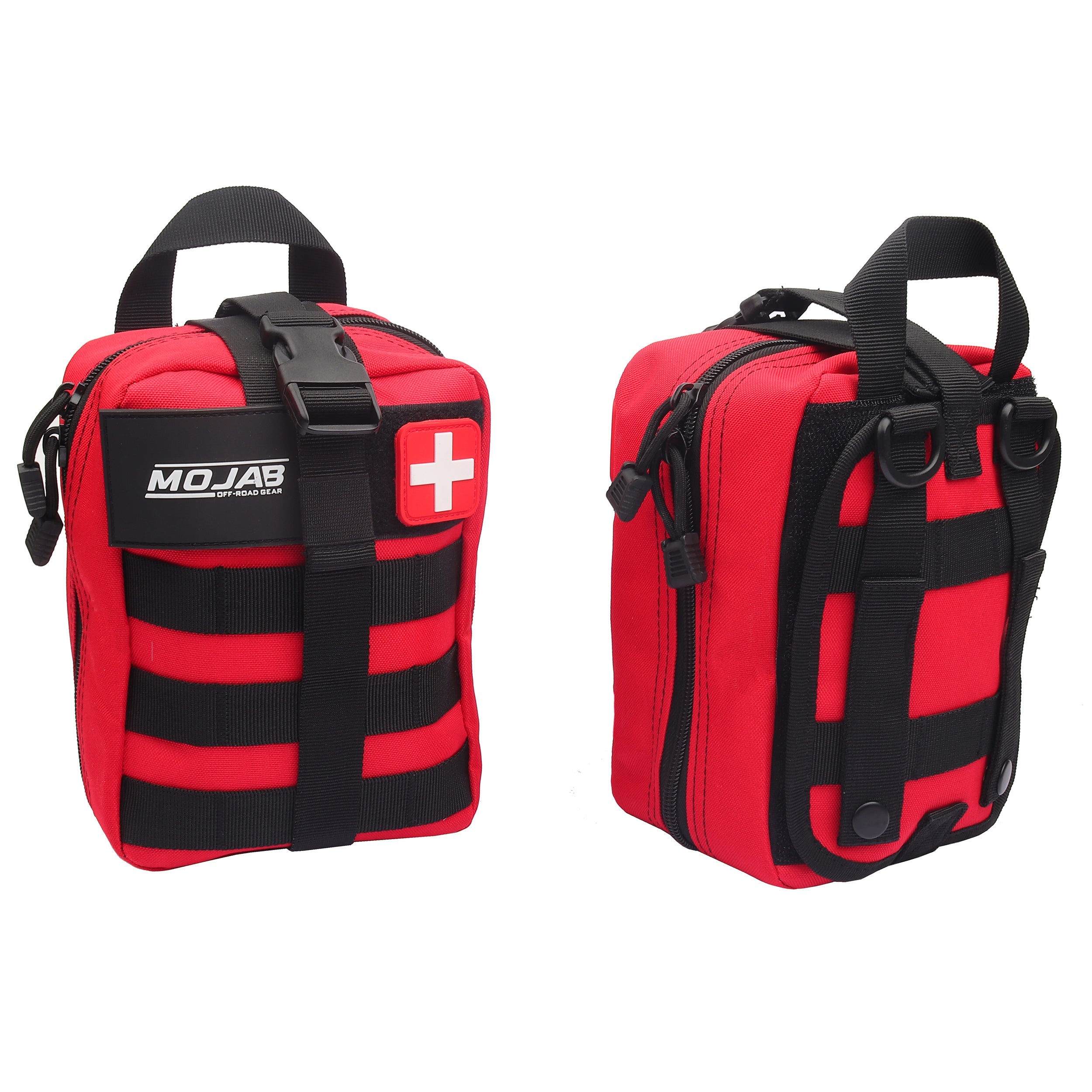 151-Piece Emergency First Aid Kit with Tactical MOLLE Pouch