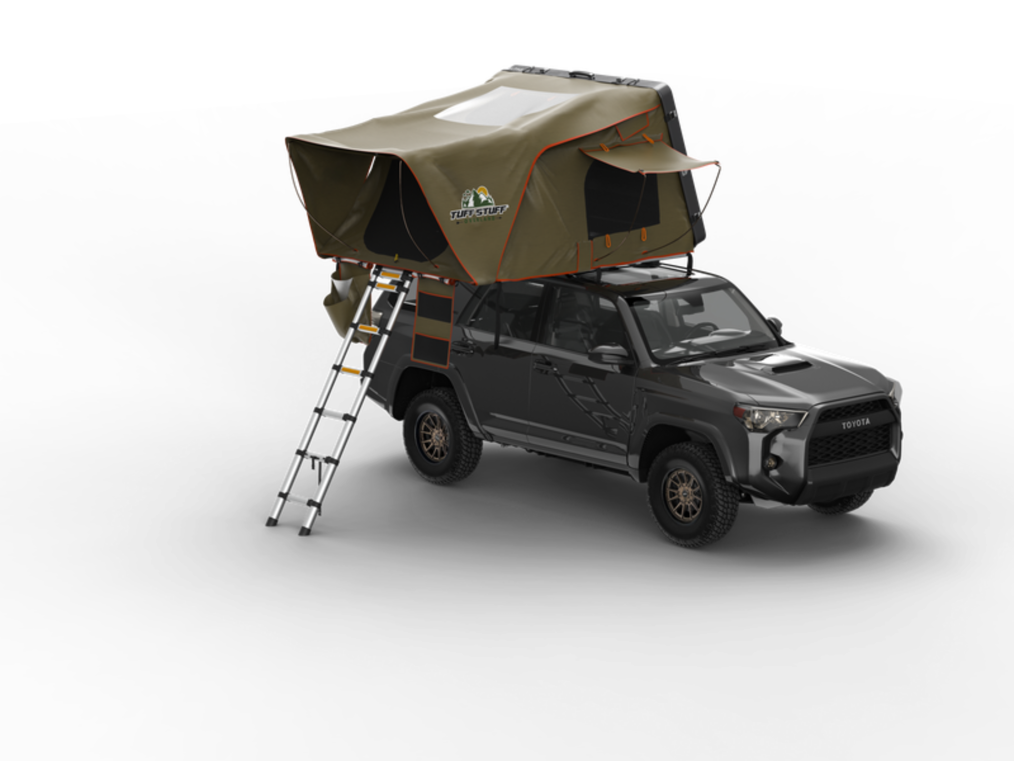 Tuff Stuff Alpha™ Hard Shell Rooftop Tent – 4 Person