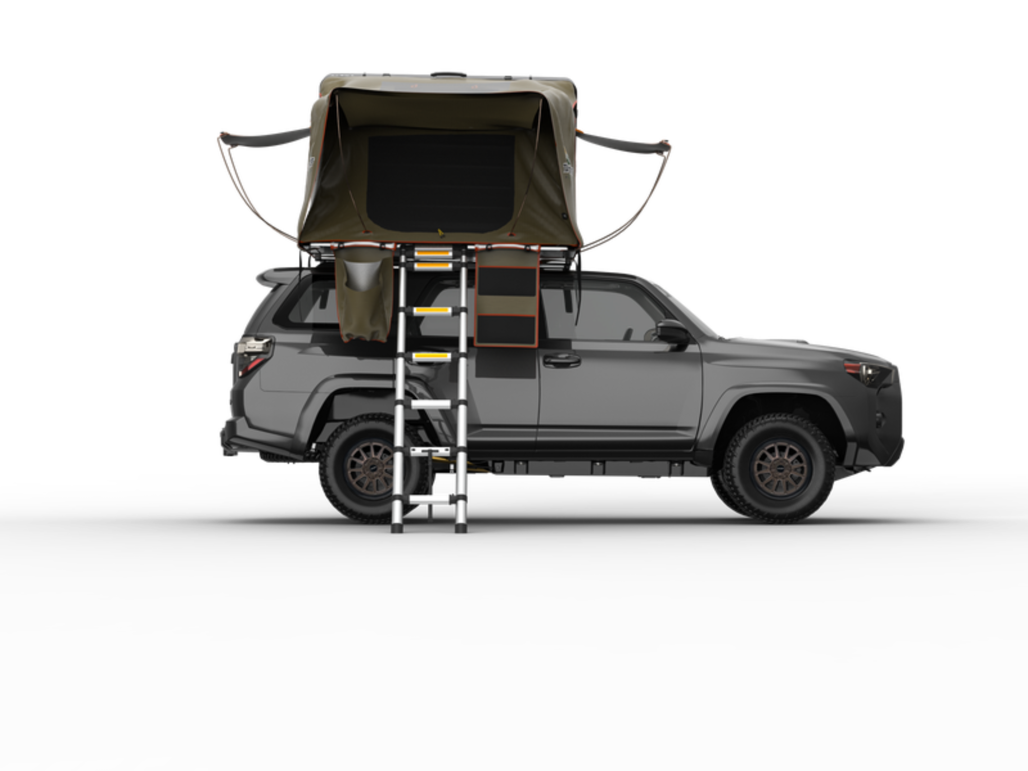 Tuff Stuff Alpha™ Hard Shell Rooftop Tent – 4 Person