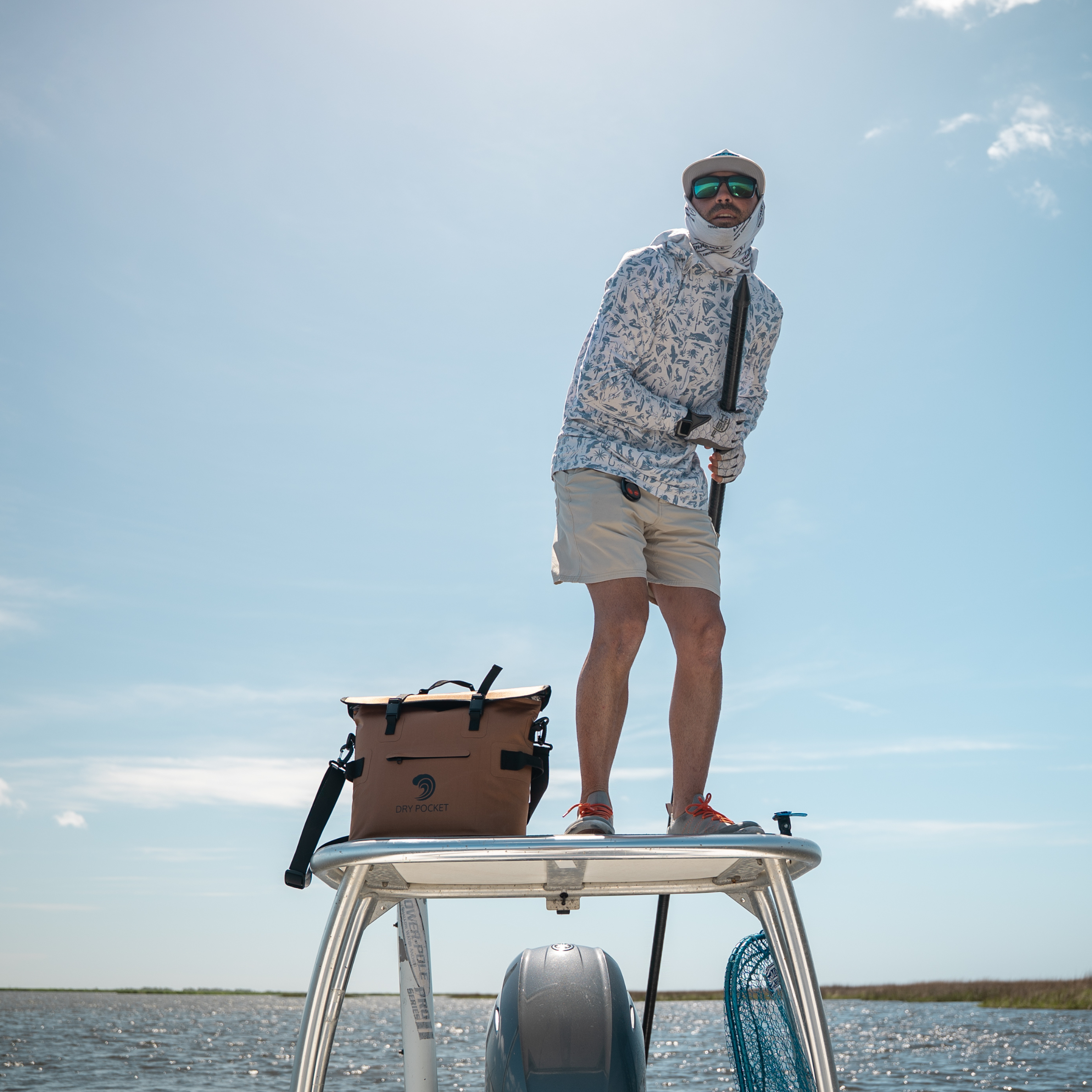 Waterproof Floating Cooler Bag – Coyote Brown | IPX8 Airtight Adventure Cooler