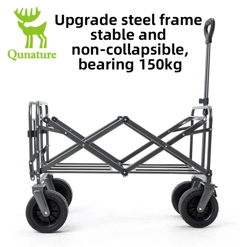 TrailHauler™ All-Terrain Foldable Utility Wagon