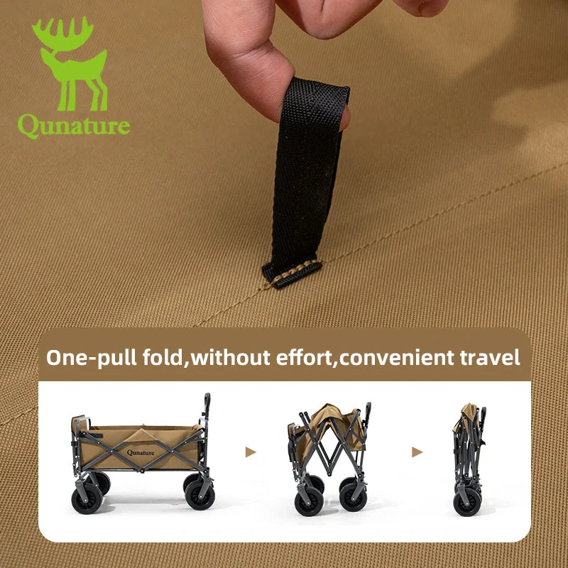 TrailHauler™ All-Terrain Foldable Utility Wagon