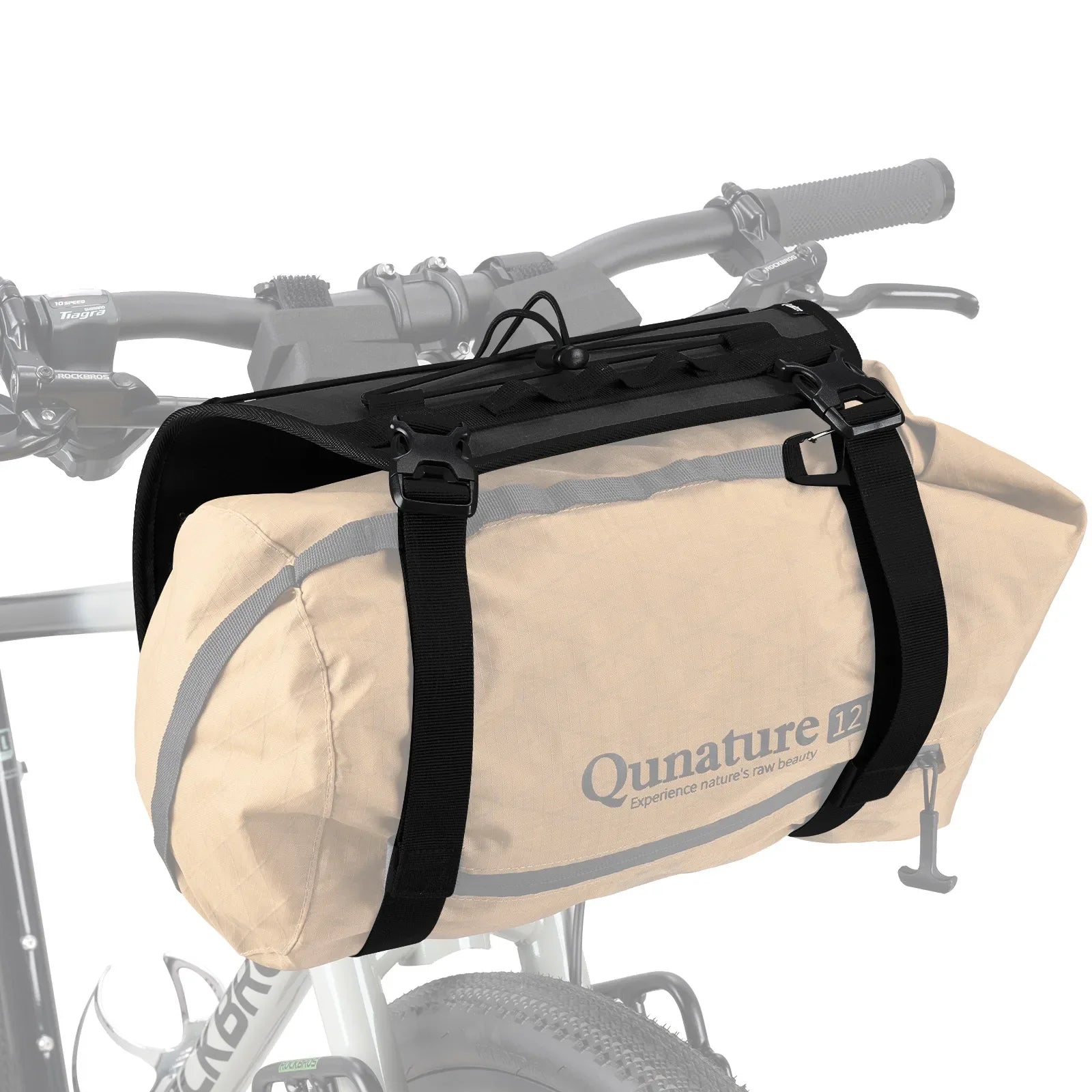 Adjustable Handlebar Cradle Bike Bag Mount – Universal Bikepacking Front Rack System