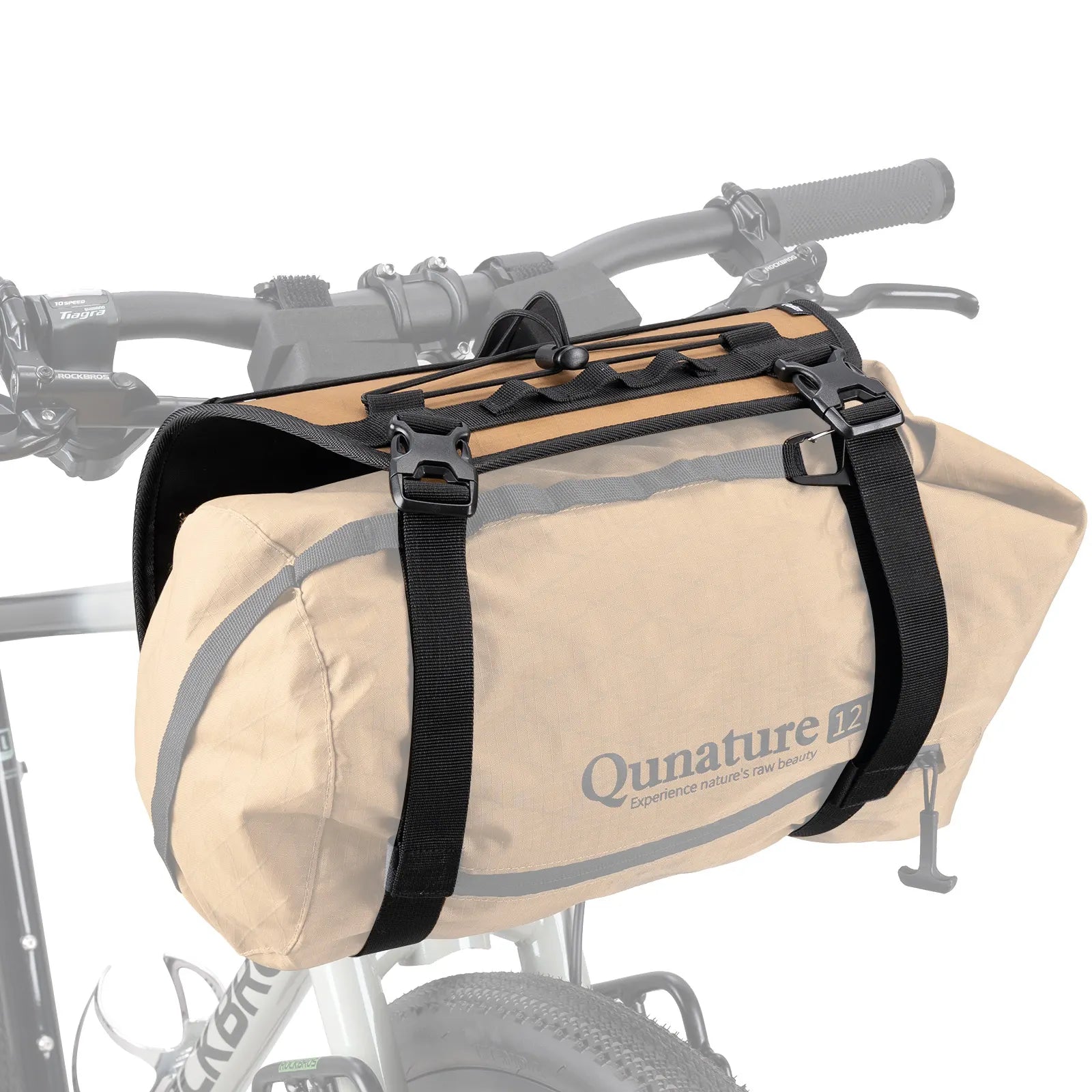 Adjustable Handlebar Cradle Bike Bag Mount – Universal Bikepacking Front Rack System