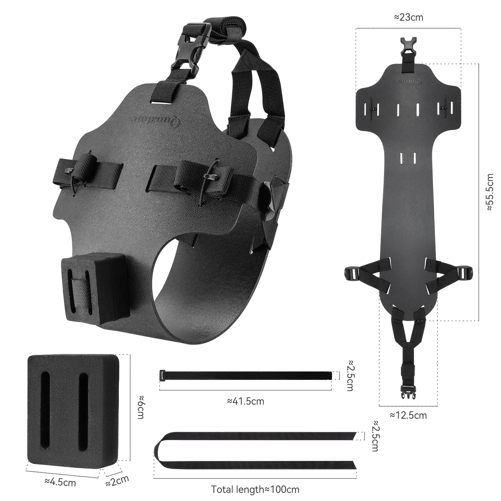 Waterproof Lightweight Bike Tail Bag Support Rack – Universal Bikepacking Rear Rack