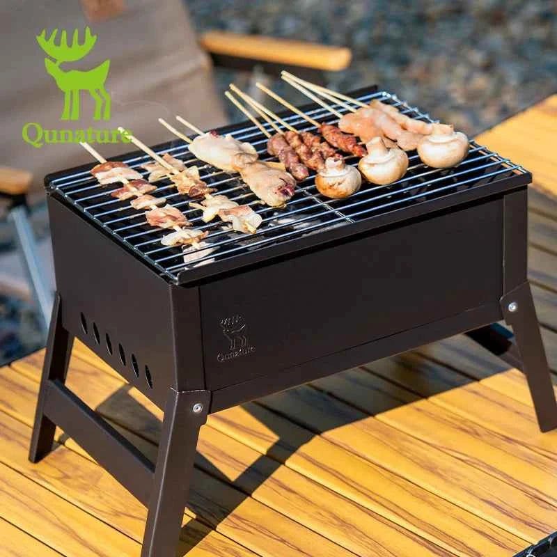 Qunature Foldable Charcoal BBQ Grill