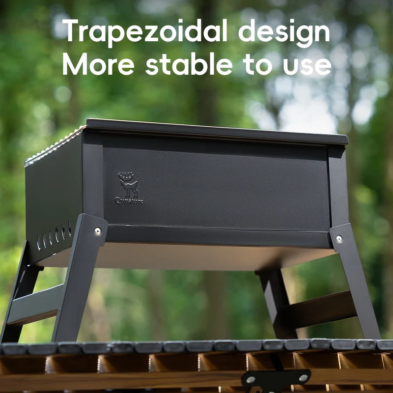 Qunature Foldable Charcoal BBQ Grill