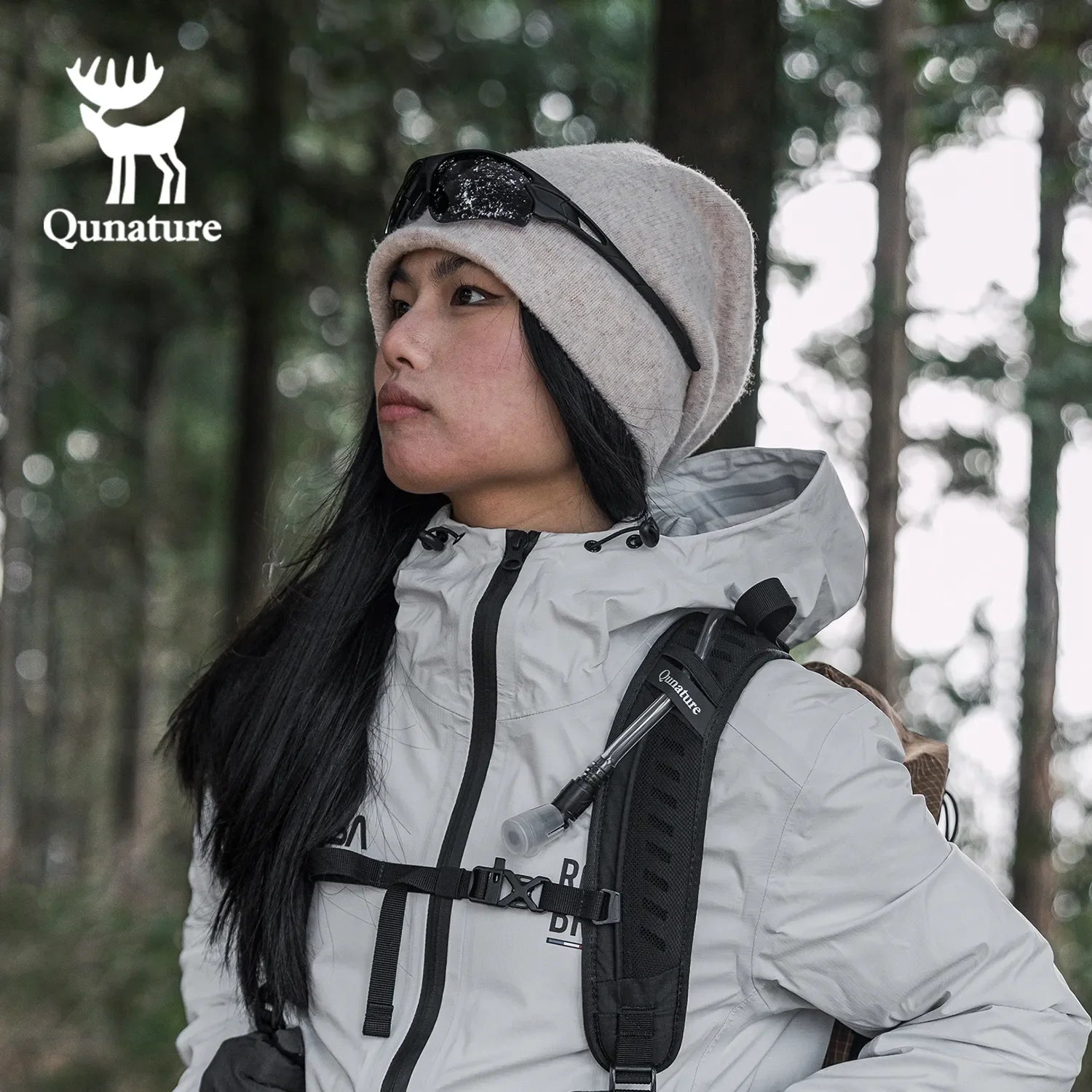 Qunature 35L Waterproof Hiking Backpack