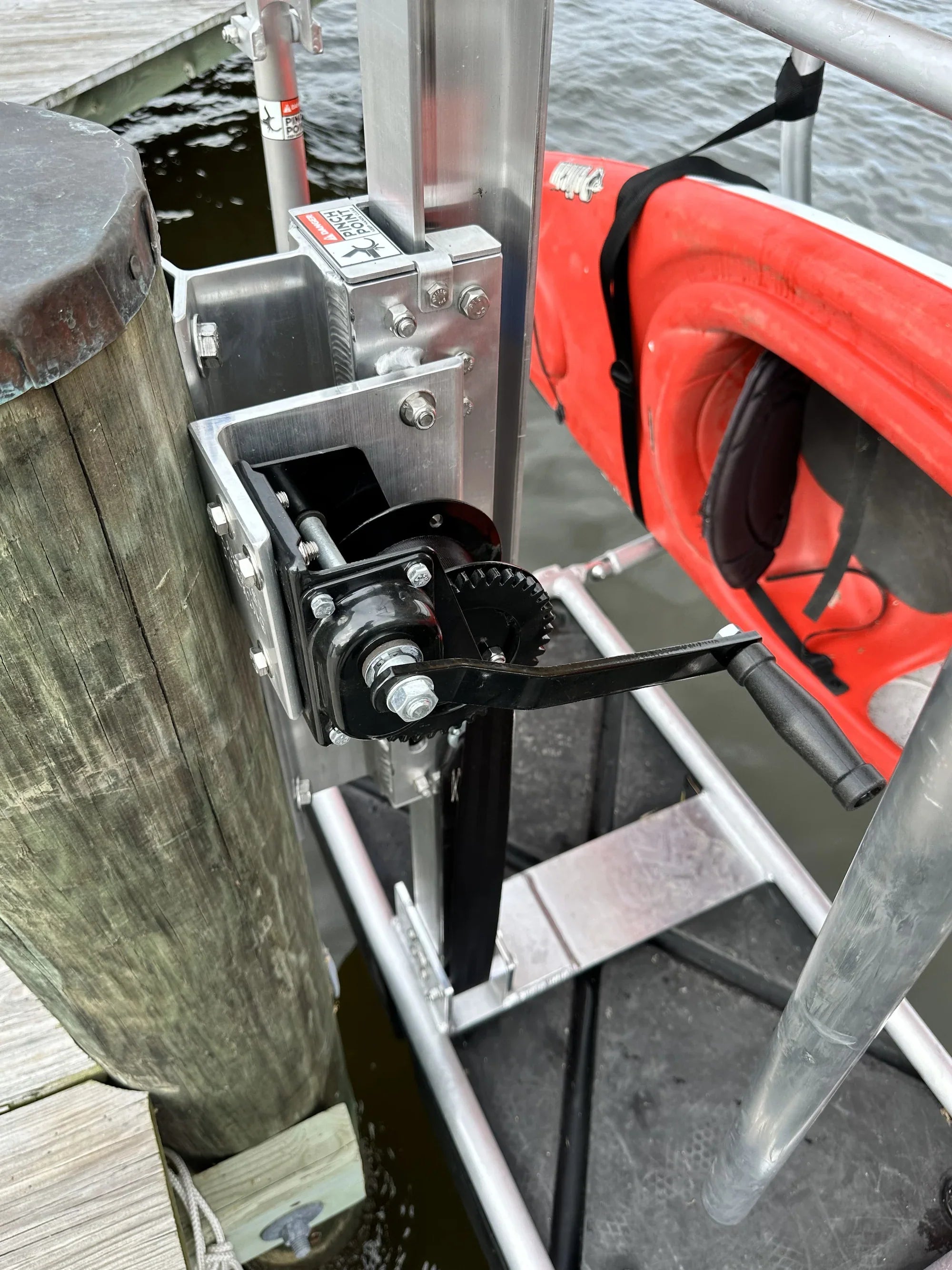 Fixed Dock Kayak Launch & Stow – Pro Series Aluminum Dock Access System