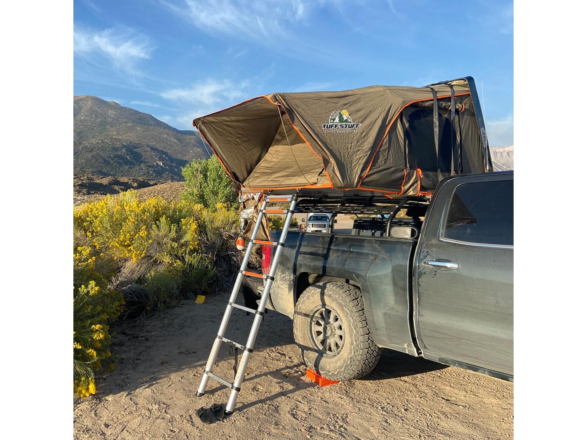 Tuff Stuff Alpha II Hard Shell Rooftop Tent – 2 Person